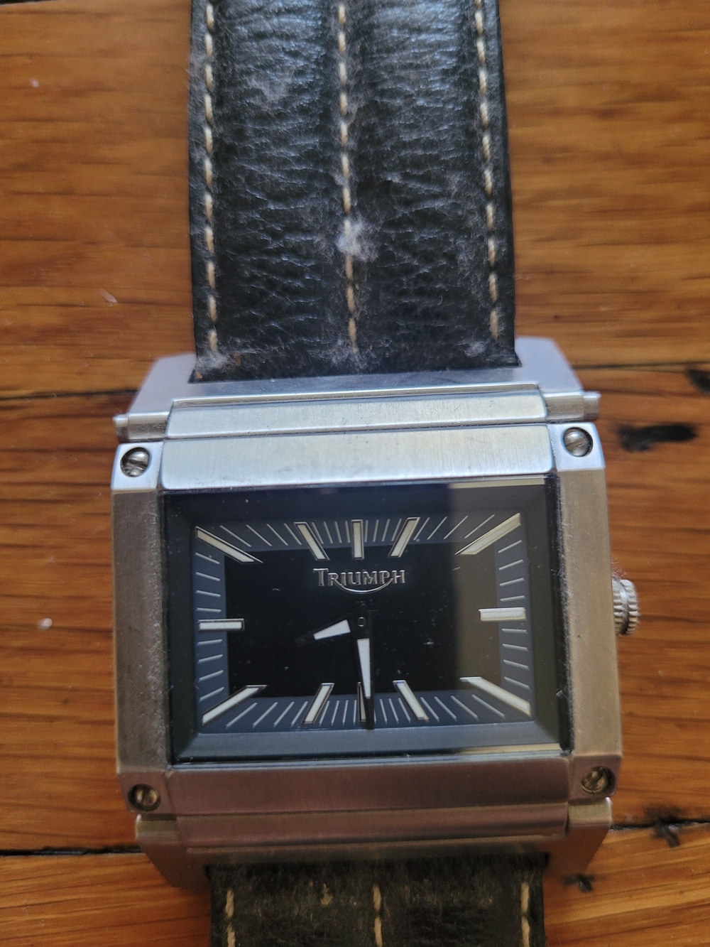 Vintage Triumph reversible ANALOG-DIGITAL mens watch